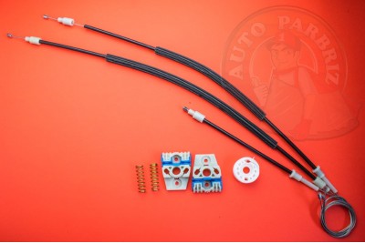 Kit reparatie macara geam electric dreapta fata Volkswagen Golf 5