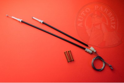 Kit reparatie cabluri macara geam electric stanga-dreapta spate Peugeot 607.