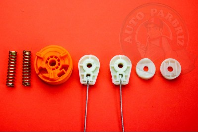 Kit reparatie macara geam electric dreapta spate Peugeot 307cc cabrio 2003-2009