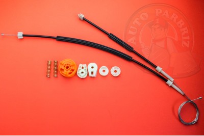 Kit reparatie macara geam electric dreapta spate Peugeot 307cc cabrio 2003-2009