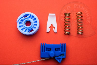 Kit reparatie macara geam electric stanga fata Peugeot 307cc cabrio 2003-2011