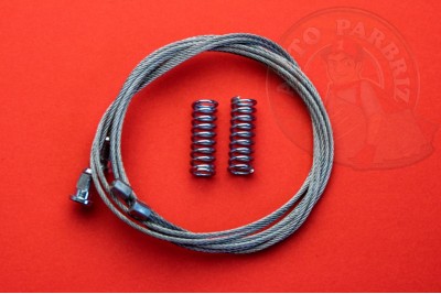 Kit reparatie cabluri macara geam electric stanga-dreapta spate Peugeot 308.