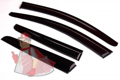 Paravanturi, Deflectoare Aer, Renault Fluence (2009-2016), 4 Bucati