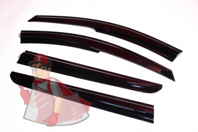 Paravanturi, Deflectoare Aer, Renault Dacia Logan (2013-2017), 4 Bucati