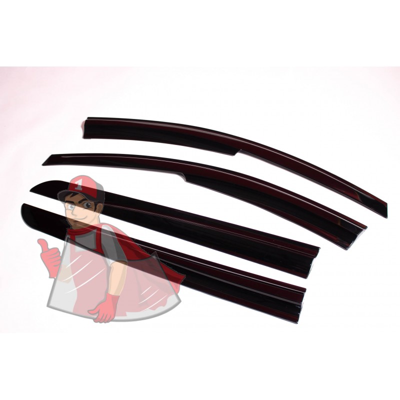Paravanturi, Deflectoare Aer, Renault Dacia Logan Mcv (2007-2019), 4 Bucati Paravanturi, Deflectoare Aer, Renault Dacia Logan Mcv (2007-2019), 4 Bucati